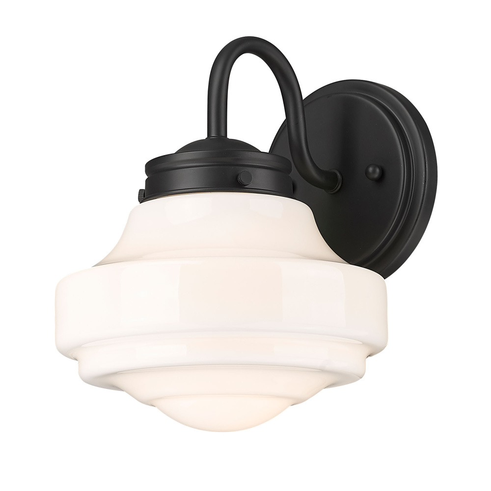 Golden Lighting Ingalls 1-light Wall Sconce in Matte Black